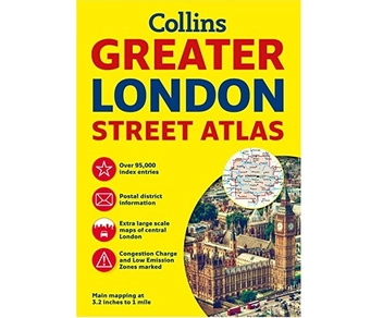 Бумажная книга «Greater London Street Atlas» - фото №2 - миниатюра