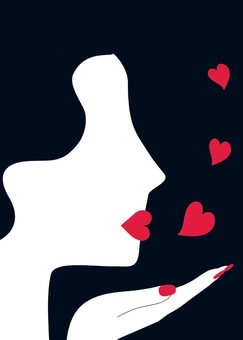 Бумажная книга «Lulu Guinness: Cameo Girl A4 Wiro Bound Notebook» - фото №1 - миниатюра