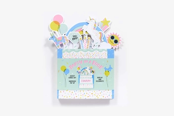 Паперова книга «Party in a Book (A Bouquet in a Book): Jacket Comes Off. Surprises Pop up. Display and Celebrate!», автор Hello! lucky - фото №3 - мініатюра