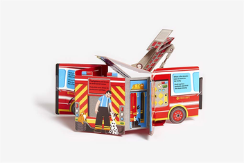 Паперова книга «What's Up, Fire Truck? (A Pop Magic Book)» - фото №6 - мініатюра