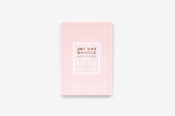Бумажная книга «Jot Dot Doodle Notebook. Pink and Rose Gold» - фото №3 - миниатюра