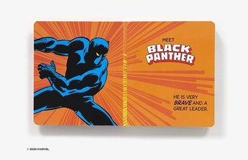 Бумажная книга «Black Panther: My Mighty Marvel First Book» - фото №4 - миниатюра