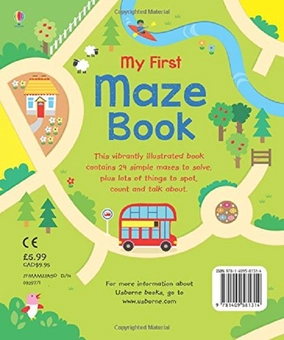 Бумажная книга «My First Maze book», автор Кирстин Робсон - фото №2 - миниатюра