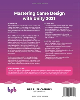 Паперова книга «Mastering Game Design with Unity 2021: Immersive Workflows, Visual Scripting, Physics Engine, GameObjects, Player Progression», автор Скотт Тикоскі - фото №2 - мініатюра