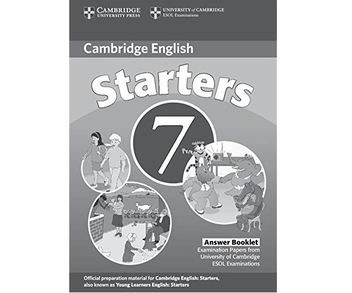 Бумажная книга «Cambridge Young Learners English Tests 7 Starters Answer Booklet: Examination Papers from University of Cambridge ESOL Examinations» - фото №2 - миниатюра
