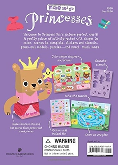 Бумажная книга «Make & Do: Princess» - фото №2 - миниатюра