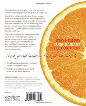 Бумажная книга «Eat Well Look Great. Nutrition and lifestyle beauty secrets to make you feel good from the inside out», автор Сара Брюер - фото №2 - миниатюра