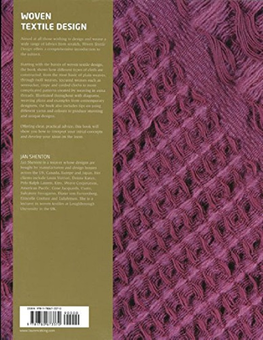 Бумажная книга «Woven Textile Design», автор Ян Шентон - фото №2 - миниатюра