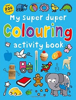 Бумажная книга «My Super Duper Colouring Activity Book», автор Роджер Придди - фото №1 - миниатюра