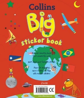 Бумажная книга «Collins Big Sticker Book » - фото №2 - миниатюра