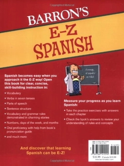 Паперова книга «E-Z Spanish», автор Рут Дж. Сільверстейн - фото №2 - мініатюра