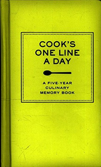 Бумажная книга «Cook's One Line a Day. A Five-Year Culinary Memory Book» - фото №3 - миниатюра
