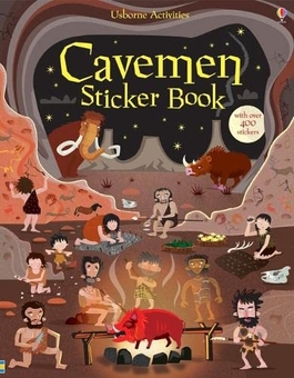 Паперова книга «Cavemen Sticker Book», автор Фіона Вотт - фото №1 - мініатюра