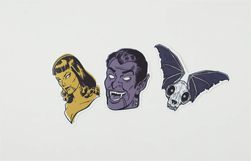 Бумажная книга «Sticker Vampires» - фото №3 - миниатюра