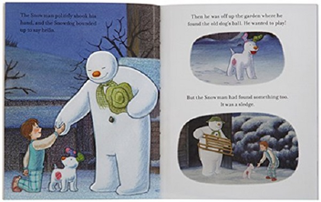 Бумажная книга «The Snowman and the Snowdog: Book and Toy Gift Set», автор Рэймонд Бриггс - фото №6 - миниатюра