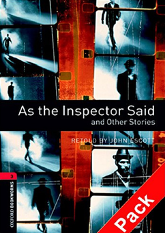 Паперова книга «As the Inspector Said Audio CD Pack. Level 3», автор Джон Ескотт - фото №1 - мініатюра