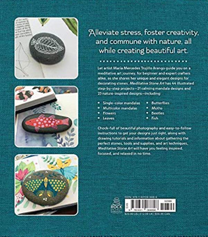 Паперова книга «Meditative Stone Art. Create over 40 Mandala and Nature-Inspired Designs», автор Марія Мерседес Трухільо Аранго - фото №2 - мініатюра
