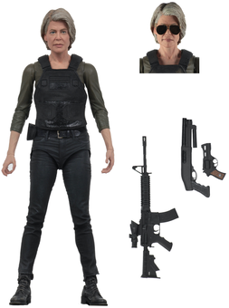  «Коллекционная фигурка Neca Terminator Dark Fate 2019 Sarah Connor (951924)», бренда Neca - фото №1 - миниатюра