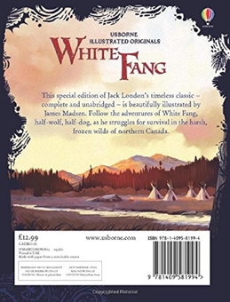 Паперова книга «White Fang», автор Джек Лондон - фото №2 - мініатюра