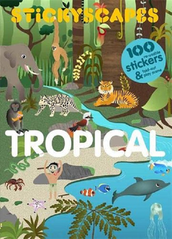 Бумажная книга «Stickyscapes Tropical Adventures» - фото №1 - миниатюра