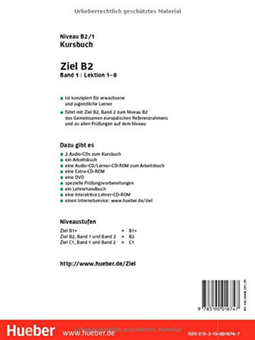 Паперова книга «Ziel: B2 Kursbuch Band 1», автор Питер Хартлинг - фото №2 - мініатюра