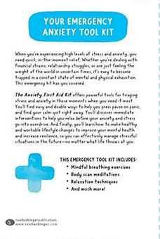Паперова книга «The Anxiety First Aid Kit. Quick Tools for Extreme, Uncertain Times», авторів Марта Девіс, Елізабет Роббінс Ешельман - фото №2 - мініатюра