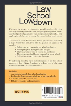 Паперова книга «Law School Lowdown : Secrets of Success from the Application Process to Landing the First Job», автор Есквайр Ян Е. Скотт - фото №2 - мініатюра