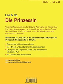 Бумажная книга «Die Prinzessin Leichte Lektüren für Deutsch als Fremdsprache Buch mit Audio-CD», авторов Эльке Бургер, Тео Шерлинг - фото №2 - миниатюра