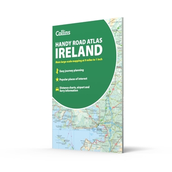 Бумажная книга «Collins Handy Road Atlas Ireland: Handy Map of Ireland Using Clear and Detailed Mapping», автор Collins Maps - фото №2 - миниатюра