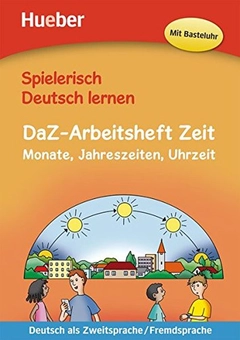 Паперова книга «Spielerisch Deutsch lernen - DaZ Arbeitsheft Zeit», авторів Маріон Техмер, Юлія Міхаеліса - фото №1 - мініатюра