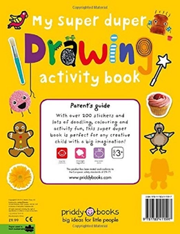 Бумажная книга «My Super Duper Drawing Activity Book » - фото №2 - миниатюра