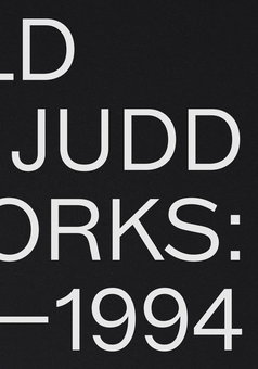 Бумажная книга «Donald Judd: Artworks 19701994», автор Дональд Джадд - фото №2 - миниатюра