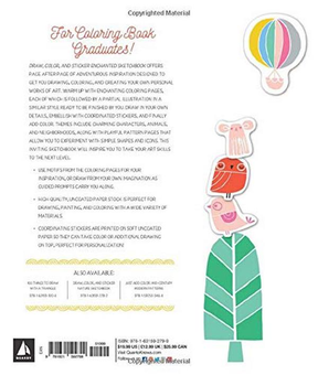 Паперова книга «Draw, Color, and Sticker Enchanted Sketchbook», автор Сьюзі Ультман - фото №2 - мініатюра