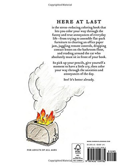 Бумажная книга «This Annoying Life. A Mindless Coloring Book for the Highly Stressed», автор Осло Дэвис - фото №2 - миниатюра