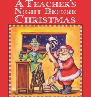 Бумажная книга «A Teacher's Night Before Christmas», автор Сью Карабин - фото №1 - миниатюра