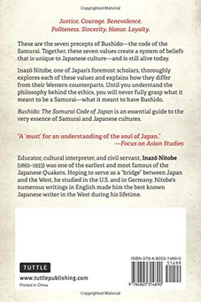 Паперова книга «Bushido. The Samurai Code of Japan», автор Інадзо Нітобе - фото №2 - мініатюра