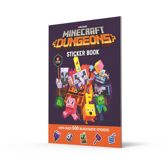 Бумажная книга «Minecraft Dungeons Sticker Book» - фото №5 - миниатюра