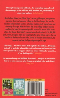 Бумажная книга «The White Tiger», автор Аравинд Адига - фото №2 - миниатюра