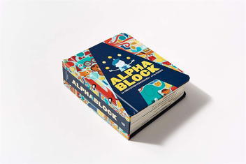 Бумажная книга «Alphablock (An Abrams Block Book)», автор Кристофер Франчесчелли - фото №5 - миниатюра