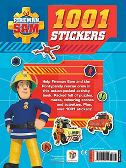 Бумажная книга «Fireman Sam. 1001 Stickers» - фото №2 - миниатюра