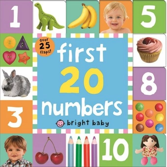 Паперова книга «Lift The Flap Tab: First 20 Numbers», автор Роджер Прідді - фото №1 - мініатюра