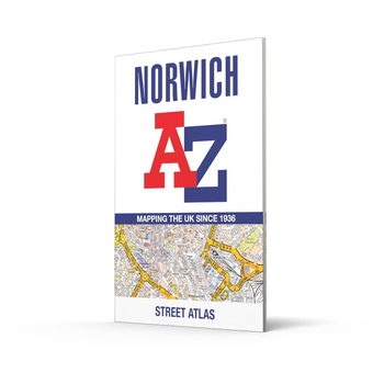 Бумажная книга «Norwich A-Z Street Atlas» - фото №2 - миниатюра
