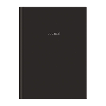 Паперова «Black Hardcover Journal 6 X 8.5 inch», автора Без автора– фото №1