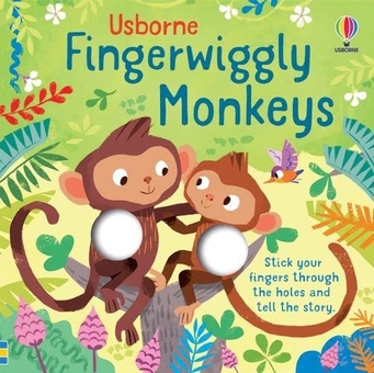 Бумажная книга «Fingerwiggly Monkeys», автор Фелисити Брукс - фото №1 - миниатюра
