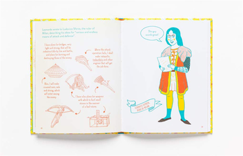 Бумажная книга «Little Guides to Great Lives. Leonardo da Vinci», автор Исабел Томас - фото №4 - миниатюра