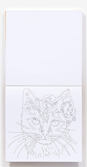 Бумажная книга «Vive Le Color! Cats (Adult Coloring Book)» - фото №4 - миниатюра