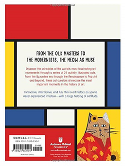 Бумажная книга «A History of Art in 21 Cats», автор Ниа Гулд - фото №2 - миниатюра