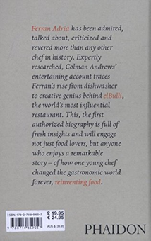 Бумажная книга «Reinventing Food; Ferran Adria: The Man Who Changed The Way We Eat», автор Кольман Эндрюс - фото №3 - миниатюра