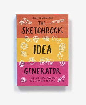 Бумажная книга «The Sketchbook Idea Generator», автор Дженнифер Льюис - фото №2 - миниатюра