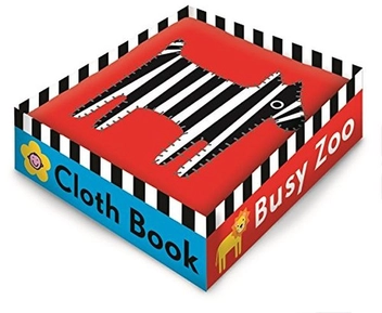 Паперова книга «Busy Zoo. Cloth Book» - фото №2 - мініатюра